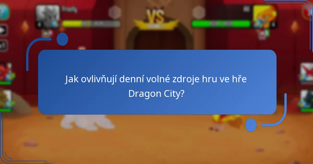 Jaké volné zdroje mohou hráči denně získat ve hře Dragon City?
