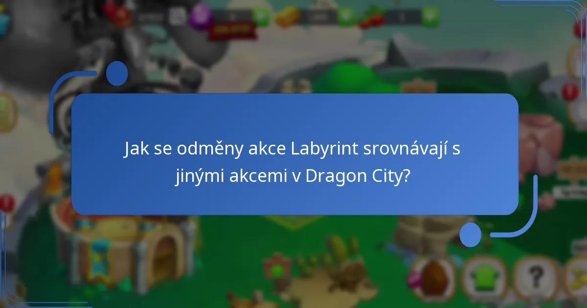 Jaké speciální předměty lze získat během akce Labyrint?